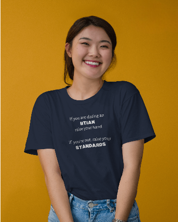 Dating an IITian | Round necked Unisex T-shirts