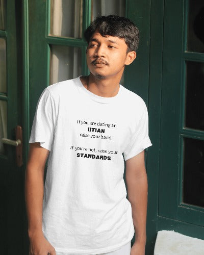 Dating an IITian | Round necked Unisex T-shirts